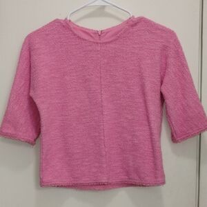 Zara Pink Knit Top